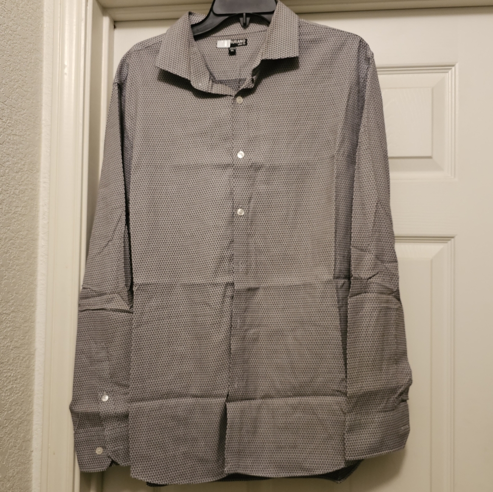 ❣️SALE❣️ Murano Gray Dress Shirt | XL | Slim Fit